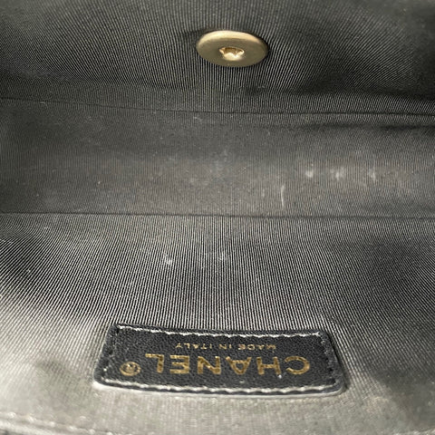 CHANEL Matelasse Shoulder Bag black WS33686