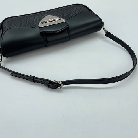 LOUIS VUITTON Pochette Montaigne Shoulder Bag black WS33687