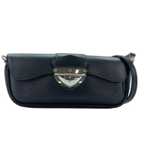 LOUIS VUITTON Pochette Montaigne Shoulder Bag black WS33687
