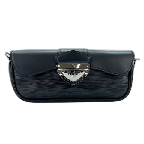 LOUIS VUITTON Pochette Montaigne Shoulder Bag black WS33687