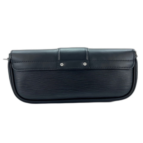 LOUIS VUITTON Pochette Montaigne Shoulder Bag black WS33687