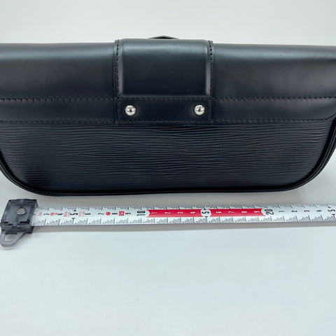 LOUIS VUITTON Pochette Montaigne Shoulder Bag black WS33687