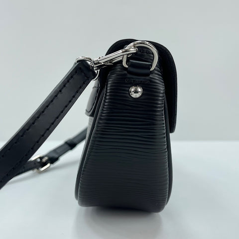 LOUIS VUITTON Pochette Montaigne Shoulder Bag black WS33687