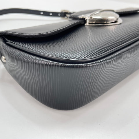 LOUIS VUITTON Pochette Montaigne Shoulder Bag black WS33687