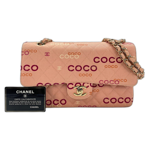 CHANEL Matelasse Shoulder Bag pink WS33689
