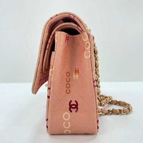 CHANEL Matelasse Shoulder Bag pink WS33689