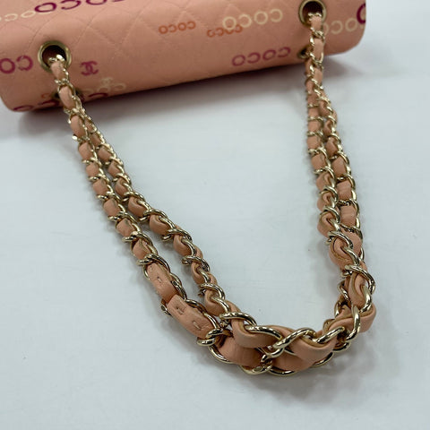 CHANEL Matelasse Shoulder Bag pink WS33689