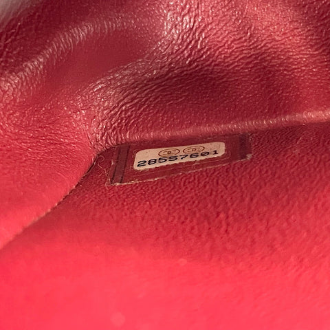 CHANEL Mini Matelasse Shoulder Bag pink WS33690