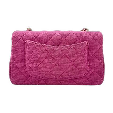 CHANEL Mini Matelasse Shoulder Bag pink WS33690