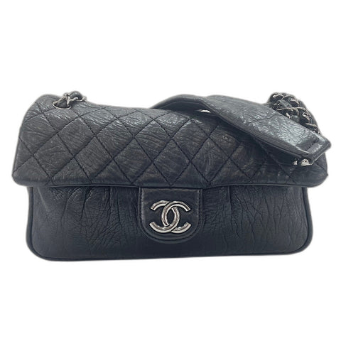 CHANEL Matelasse Shoulder Bag black WS33691