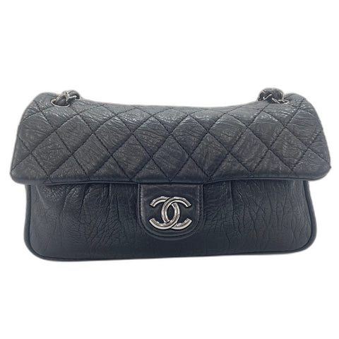 CHANEL Matelasse Shoulder Bag black WS33691
