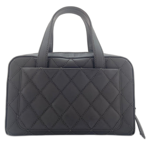 CHANEL Matelasse Handbag Brown WS33692