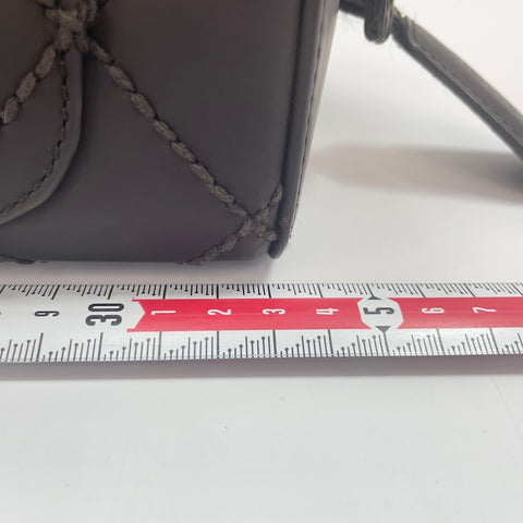 CHANEL Matelasse Handbag Brown WS33692