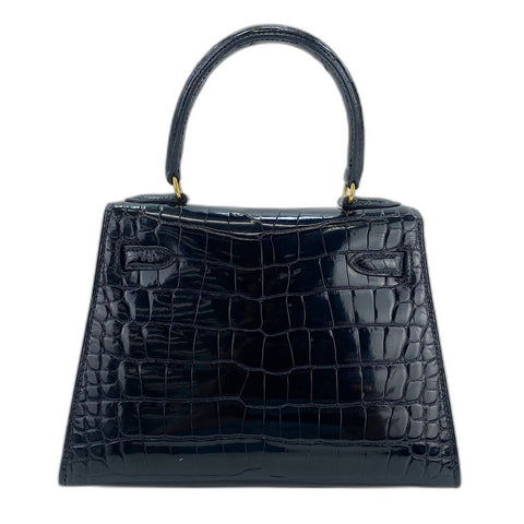 HERMES Kelly Mini Handbag black WS33693