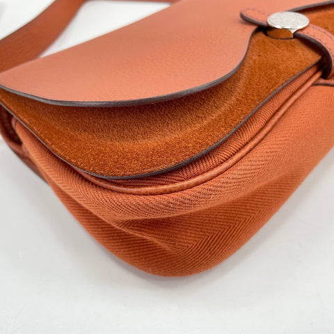 HERMES Sac Colorado PM Shoulder Bag Orange WS33695