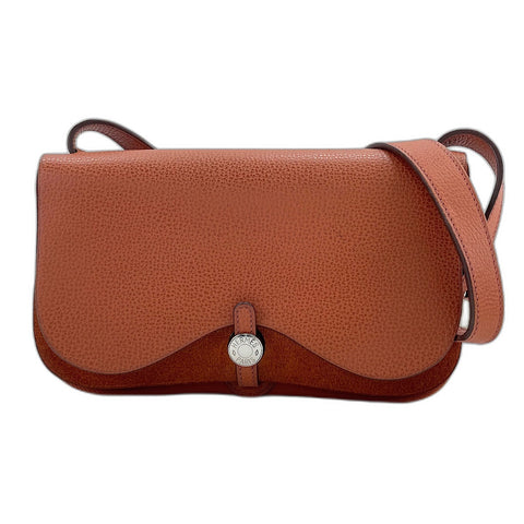 HERMES Sac Colorado PM Shoulder Bag Orange WS33695