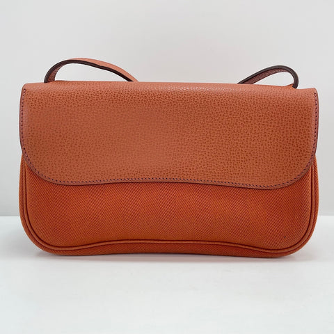 HERMES Sac Colorado PM Shoulder Bag Orange WS33695