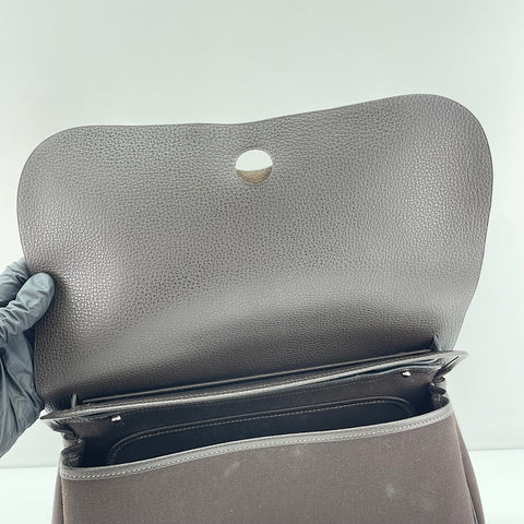 HERMES Colorado MM Shoulder Bag Brown WS33696
