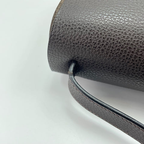 HERMES Colorado MM Shoulder Bag Brown WS33696