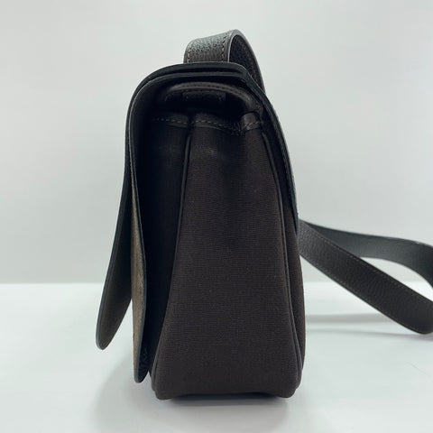 HERMES Colorado MM Shoulder Bag Brown WS33696