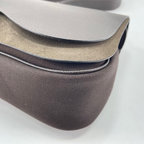HERMES Colorado MM Shoulder Bag Brown WS33696