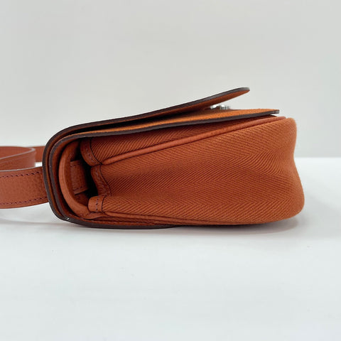 HERMES Sac Colorado PM Shoulder Bag Orange WS33697