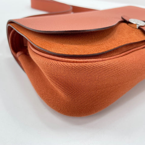 HERMES Sac Colorado PM Shoulder Bag Orange WS33697