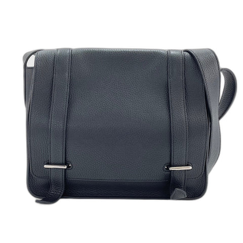 HERMES Steve Caporal 27 Shoulder Bag Brown WS33698