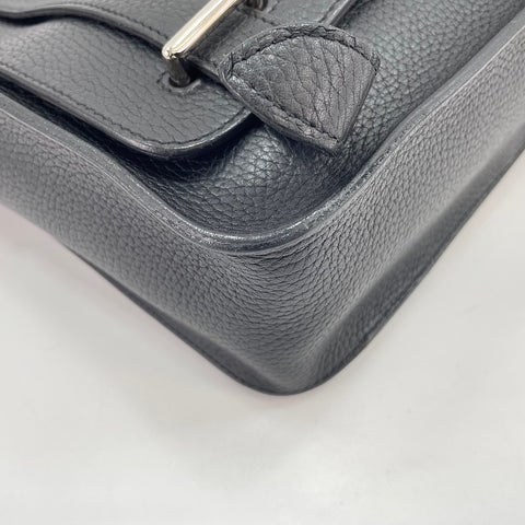 HERMES Steve Caporal 27 Shoulder Bag Brown WS33698