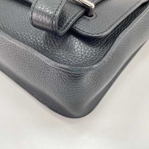 HERMES Steve Caporal 27 Shoulder Bag Brown WS33698