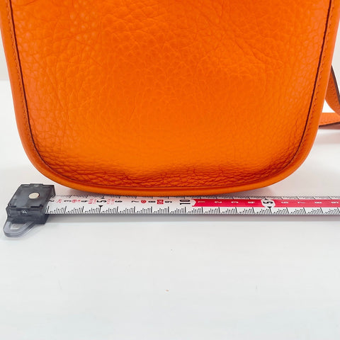 HERMES Evelyn TPM Shoulder Bag Orange WS33699