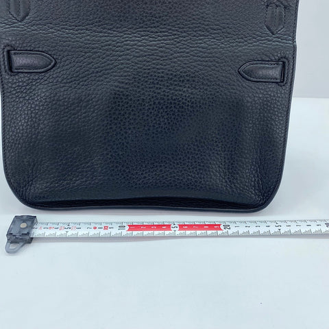 HERMES Gypsy Shiel 28 Shoulder Bag black WS33700