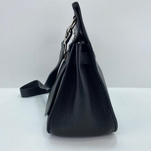 HERMES Gypsy Shiel 28 Shoulder Bag black WS33701