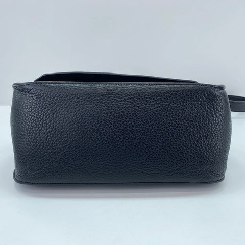 HERMES Gypsy Shiel 28 Shoulder Bag black WS33701