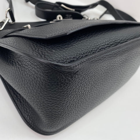 HERMES Gypsy Shiel 28 Shoulder Bag black WS33701