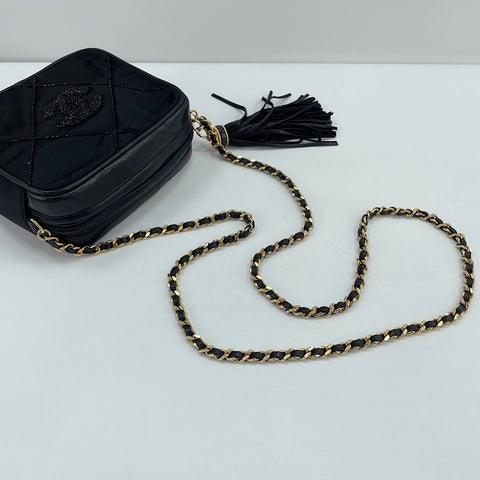 CHANEL Matelasse Shoulder Bag black WS33703