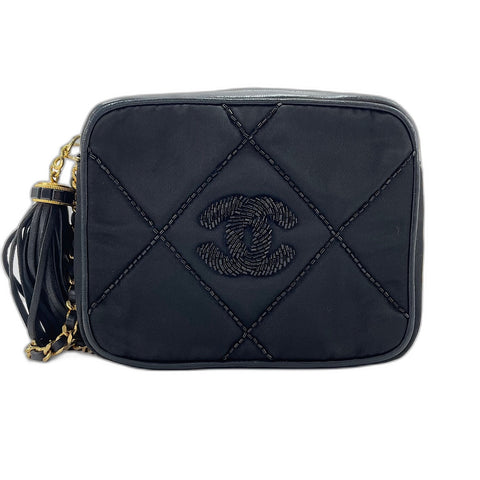 CHANEL Matelasse Shoulder Bag black WS33703