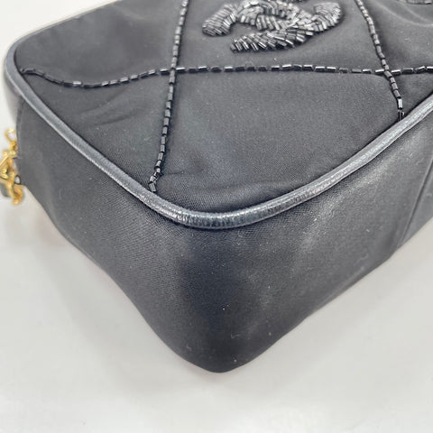 CHANEL Matelasse Shoulder Bag black WS33703