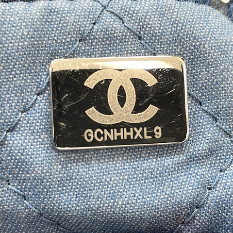 CHANEL chanel 22 Shoulder Bag Navy WS33704