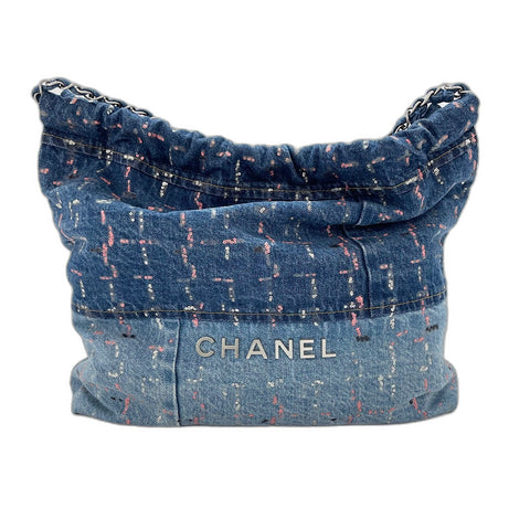 CHANEL chanel 22 Shoulder Bag Navy WS33704