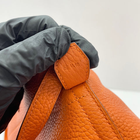 HERMES Bored 31 Handbag Orange WS33705