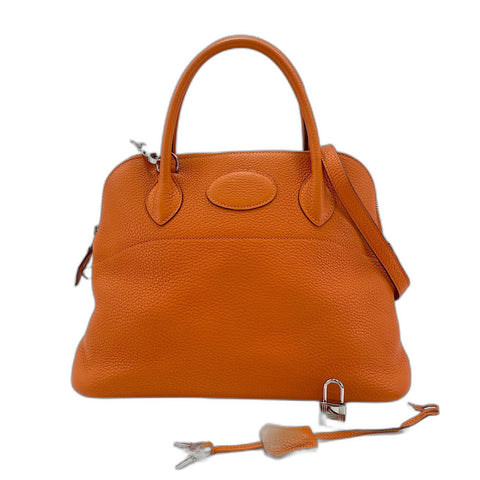 HERMES Bored 31 Handbag Orange WS33705