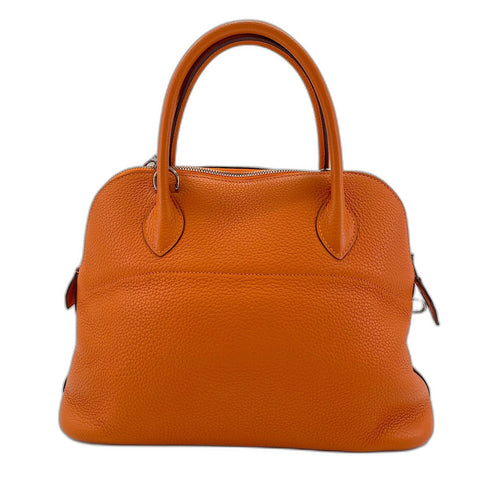 HERMES Bored 31 Handbag Orange WS33705