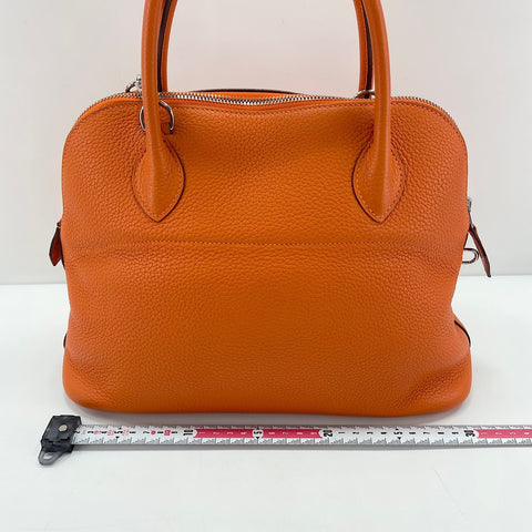 HERMES Bored 31 Handbag Orange WS33705