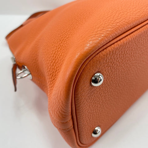 HERMES Bored 31 Handbag Orange WS33705