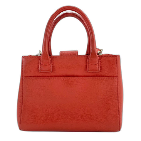 CHANEL Executive Handbag Red WS33706