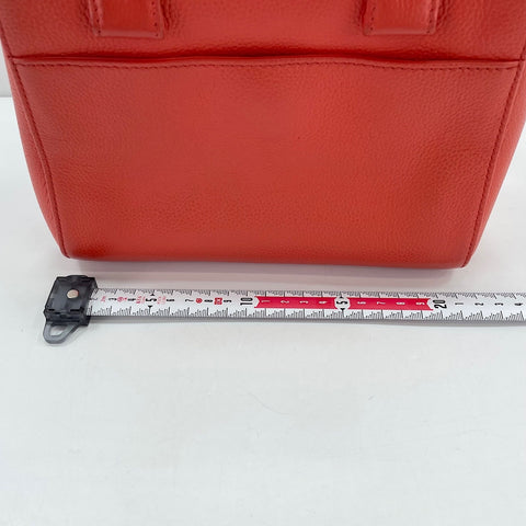 CHANEL Executive Handbag Red WS33706