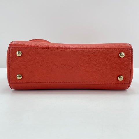 CHANEL Executive Handbag Red WS33706