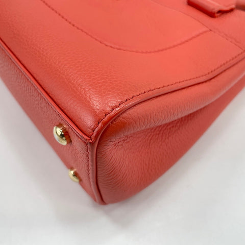 CHANEL Executive Handbag Red WS33706
