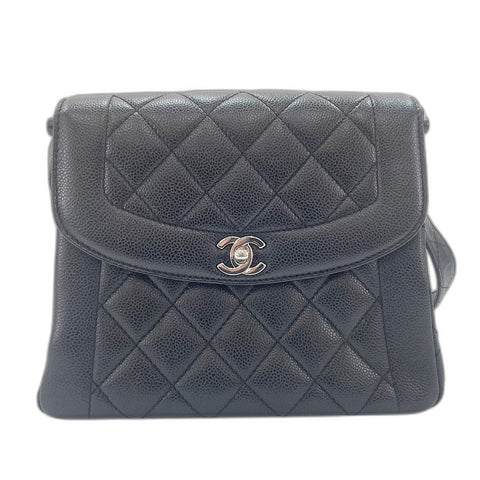 CHANEL Matelasse Shoulder Bag black WS33707
